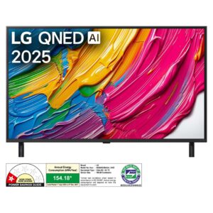 LG 108cm (43 Inch) QNED 8BA 4K UHD Smart TV (2025 Model) | α7 AI Processor Gen8 | Filmmaker Mode | Dolby Atmos | webOS 25