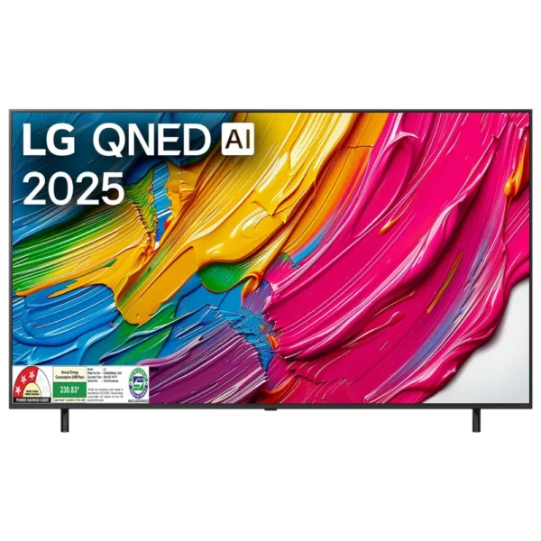 LG 55-inch 4K QNED Smart TV (55QNED8BA6A, 2025 Model) | α7 AI Processor Gen8 | Dolby Atmos | Filmmaker Mode™ | VRR