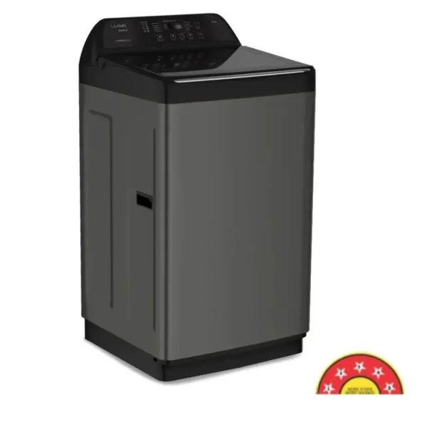 Lloyd 7.5 Kg Fully Automatic Top Load Washing Machine (GLWMT75GMBEH, Estello H, Grey)