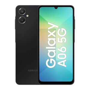 Samsung Galaxy A06 (Black, 4GB RAM, 128GB Storage) | 6.7″ HD+ Display | 50MP Dual Camera | 5000mAh Battery