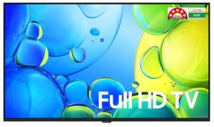 Samsung 43″ 4K UHD LED Smart TV (UA43MU6100) – Wi-Fi, Quad-Core Processor, HDR, 3 HDMI / 2 USB