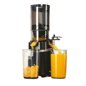 Glen Hopper Cold Press Juicer for Home, 250W, 130mm Large Feed, 1L Juice & 0.9L Pulp Cup, 3 Size Filter, Low Noise RMP, Fruit & Vegetable Slow Juicer Machine, Easy Clean - SA-4016HSJ
