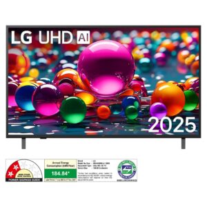 LG 55-inch 4K UHD AI Smart TV (UA8300, 2025 Model) | α7 AI Processor Gen8 | Filmmaker Mode™ & Dolby Atmos