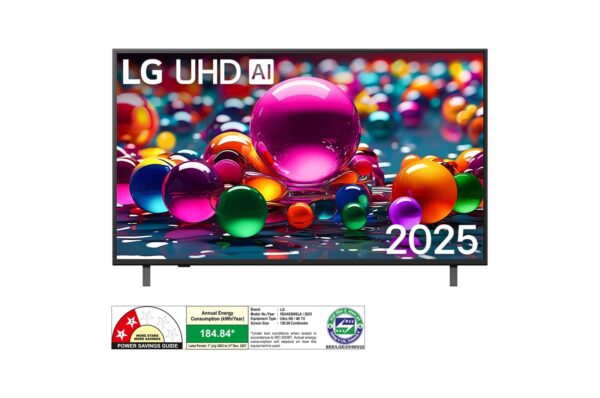 LG 55-inch 4K UHD AI Smart TV (UA8300, 2025 Model) | α7 AI Processor Gen8 | Filmmaker Mode™ & Dolby Atmos