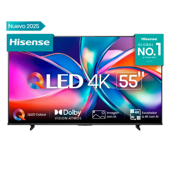 Hisense 65A6Q 65-inch 4K Ultra HD Smart QLED TV with Dolby Vision & Atmos