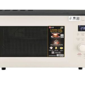 LG 28 L Scan-To-Cook Charcoal Convection Microwave Oven, Wi-Fi , Diet Fry, Motorised Rotisserie, Beige