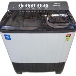 Voltas Beko, A Tata Product 14 Kg 5 Star Semi-Automatic Top Load Washing Machine (WTT140UPA/GRSSWH5PTDA, Grey, Special pulsator and Double waterfall Technology)