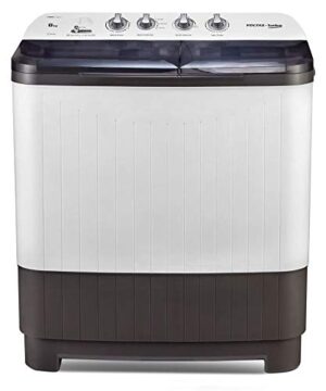 Voltas Beko 8 kg Semi-Automatic Top Loading Washing Machine (WTT80DGRT, Gray) 2020