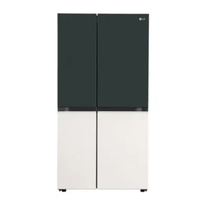 LG GL-B257EET3 650L Side-By-Side Refrigerator with Door Cooling+™, WiFi Convertible, Smart Diagnosis