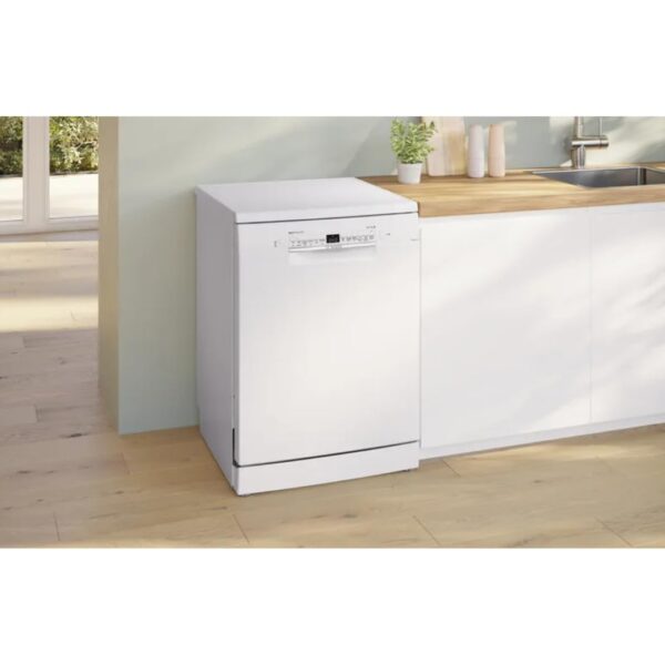 Bosch 14 Place Settings Dishwasher (SMS6IKW01I, Free-Standing, 60 cm, White, Home Connect, EcoSilence Drive, Intensive Kadhai Wash, Inverter Motor) - Image 2