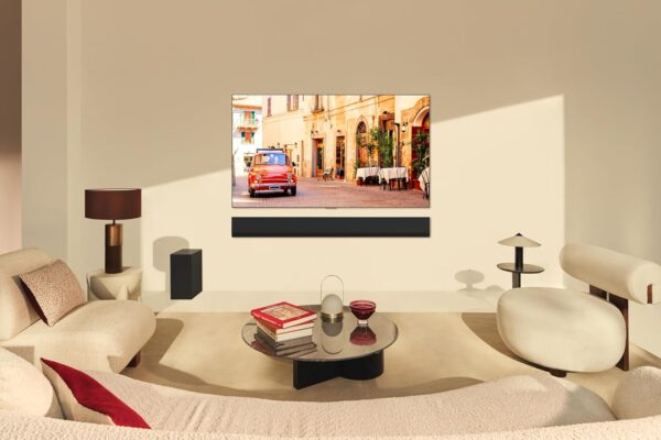 LG SG10TY 420W 3.1 Channel Dolby Atmos, Wow Synergy, AI Room Calibration Pro, Triple Level Spatial Sound & Smart Up-Mixer Soundbar with HDMI, Wi-Fi, USB & Bluetooth Connectivity (Black) - Image 2