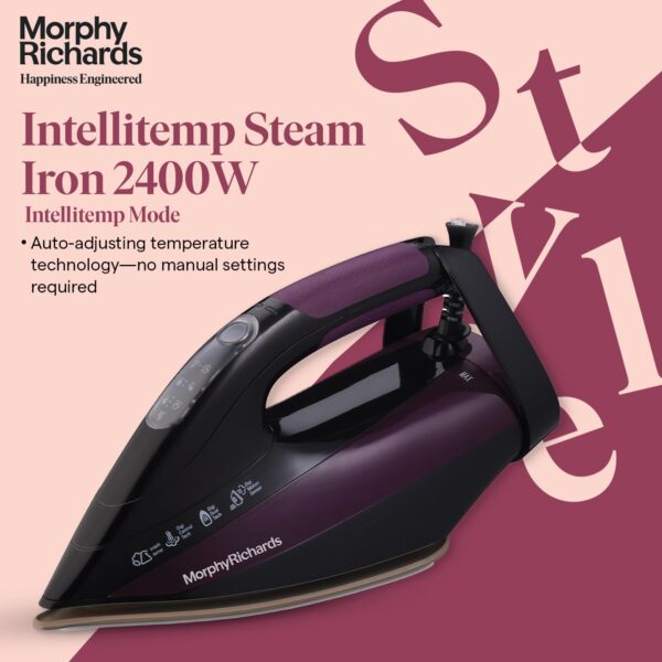 Morphy Richards Intellitemp Steam Iron 2400W - Image 2
