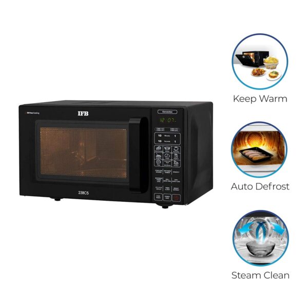 IFB 23 L Convection Microwave Oven (23BC5, Black) - Image 3