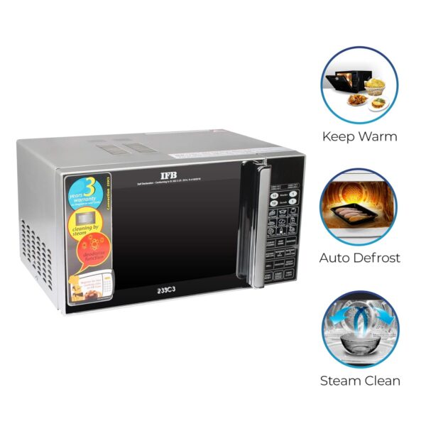 IFB 23 L Convection Microwave Oven (IFB 23SC3, Silver) - Image 3