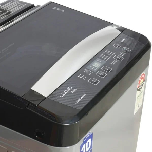 Lloyd 6.5 Kg Fully Automatic Top Load Washing Machine (GLWMT65GCGJA, Grey) - Image 3