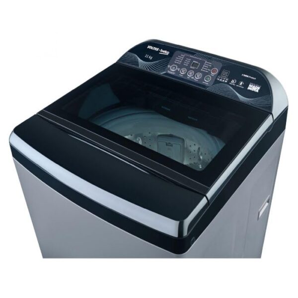 Voltas 11 Kg, 5-Star, Fully Automatic Top Load Washing Machine (WTL1106UEA / SPB0OD, Grey) - Image 3