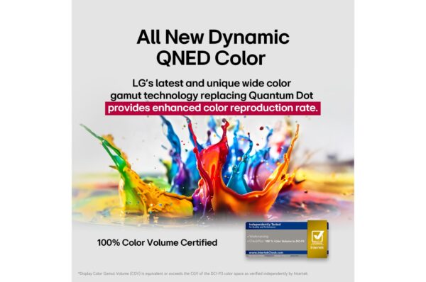 LG 108cm (43 Inch) QNED 8BA 4K UHD Smart TV (2025 Model) | α7 AI Processor Gen8 | Filmmaker Mode | Dolby Atmos | webOS 25 - Image 3