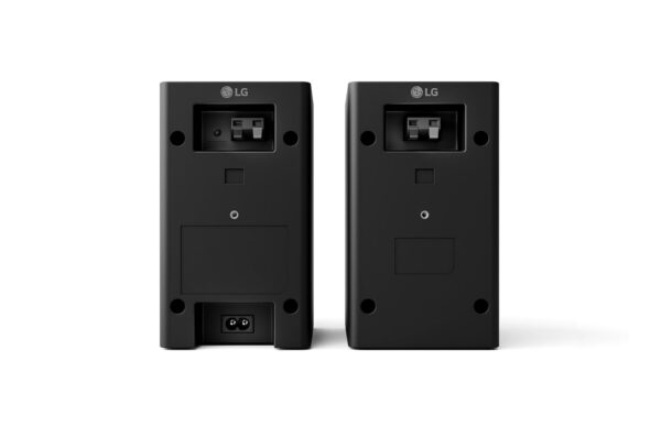 LG SPT8-S, 100W, 2.0 Channel Soundbar Rear Speaker Kit for S70TY, SQ70TY, SG10TY, S77TY, S90TY Soundbar Models., Powerful and Wrap-Around Sound, Design Fits Your Space, Black - Image 5
