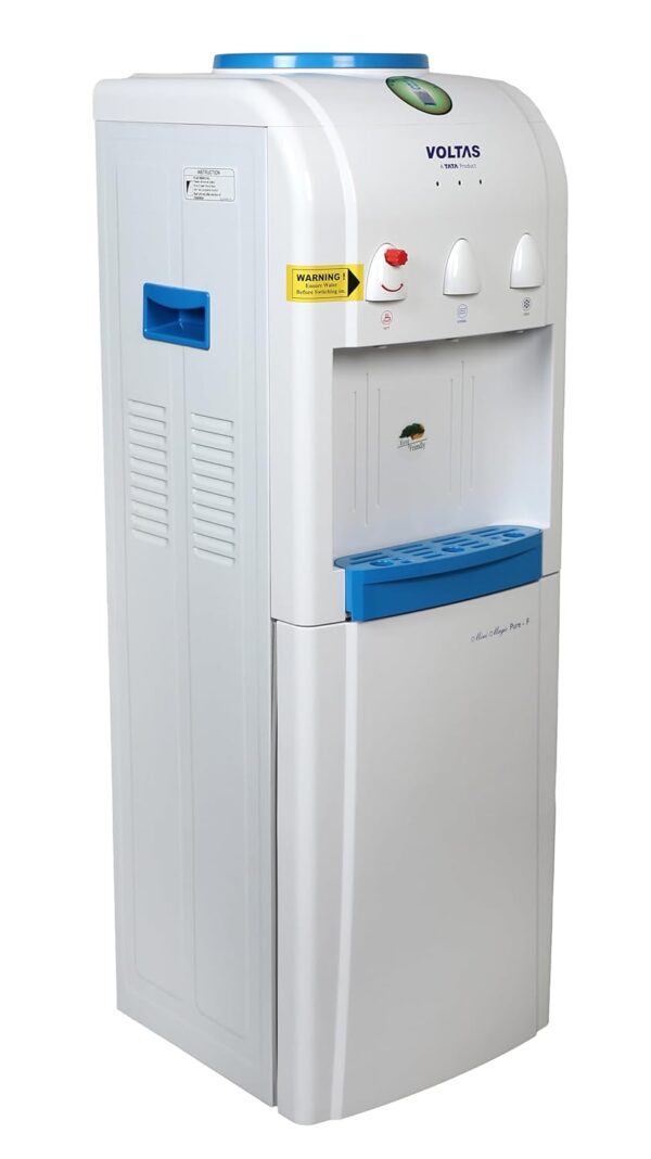 Voltas Floor Mounted Water Dispenser Minimagic Pure F with Non Cooling Storage Cabinet (White) - Image 5
