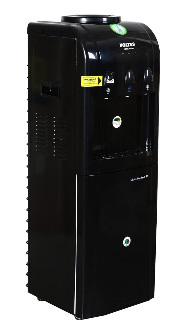 Voltas Pearl RB Hot, Cold and Normal Floor Standing Water Dispenser (Black), 15L - Image 5