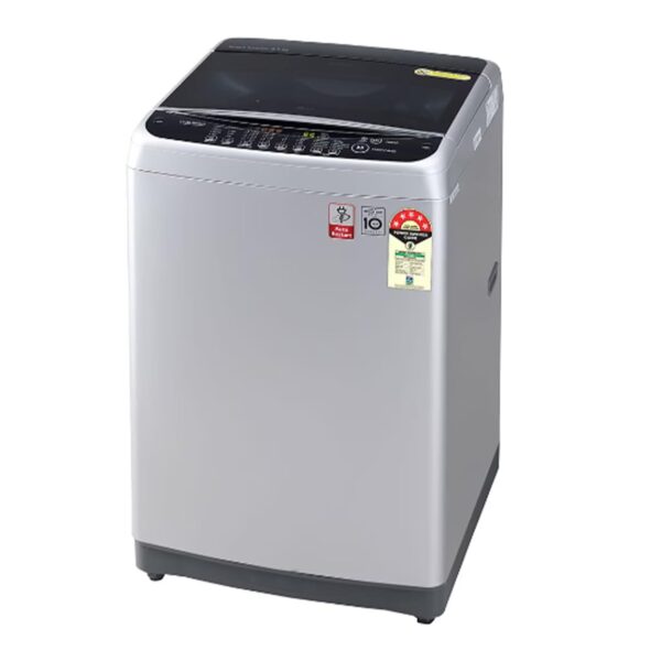 LG 8.0 Kg Inverter Fully-Automatic Top Loading Washing Machine (T80AJSF1Z, Silver) - Image 4