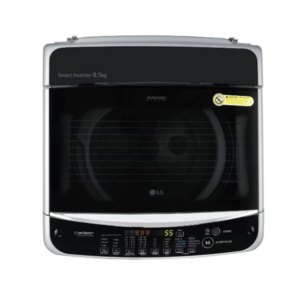 LG 8.0 Kg Inverter Fully-Automatic Top Loading Washing Machine (T80AJSF1Z, Silver) - Image 7