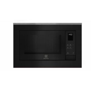 Electrolux 25L 60cm Built-In Grill Microwave Oven with 7 Functions, Ultimate Taste 500, Black, Glass, EMSB25XG