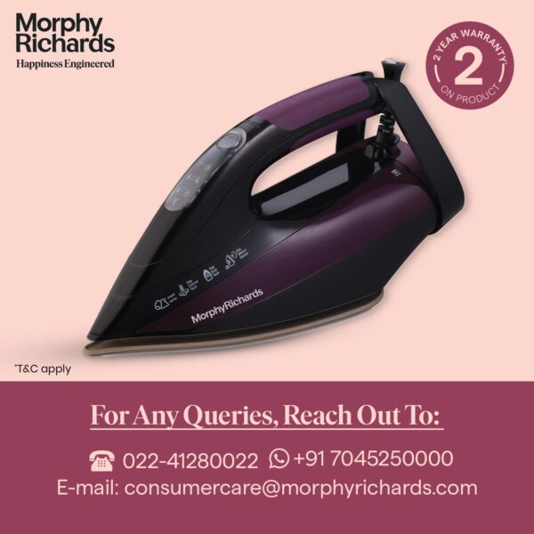 Morphy Richards Intellitemp Steam Iron 2400W - Image 6