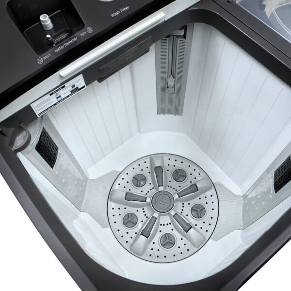 Voltas Beko 12 Kg Top Load Semi Automatic Washing Machine (Gray) Wtt120Agrt/Hb - Image 6