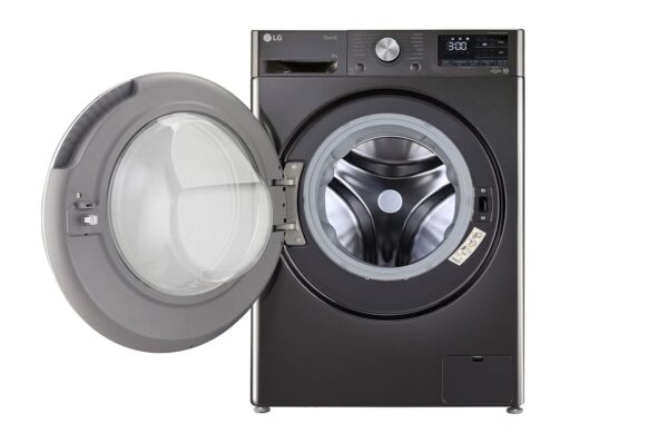 LG 8 Kg Front Load Washing Machine (FHP1208Z9B_Black)
