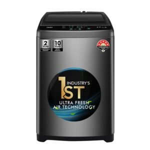 Haier 7 kg 5 Star Ultra air fresh Fully Automatic Top Load, (HWM70-306S8,Dark Jade Silver)