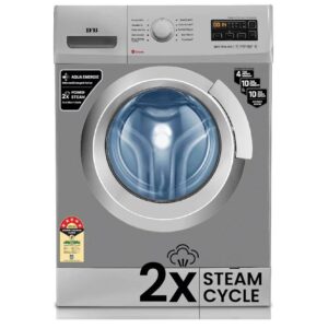IFB 7 Kg 5 Star Front Load Washing Machine Appliance with Power Steam (NEO DIVA SXS 7010, Silver, 1000 RPM)