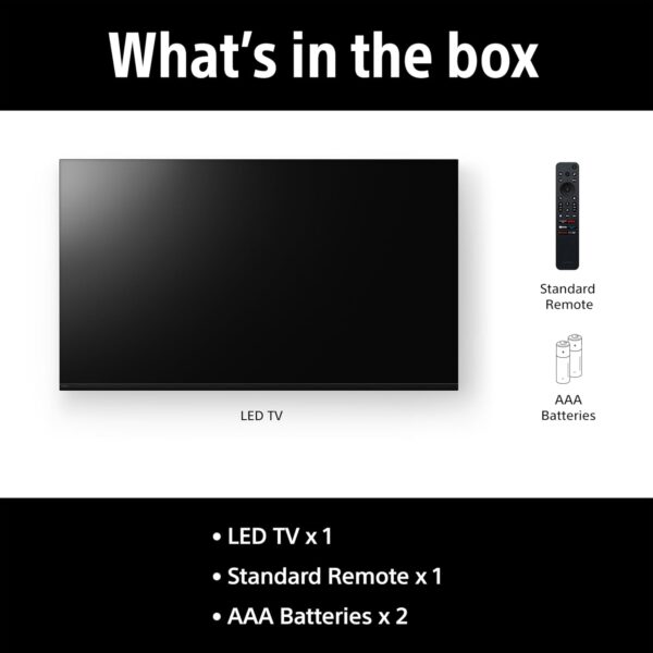 Sony 164 cm (65 inches) BRAVIA 5 Series 4K Ultra HD Smart Mini LED Google TV K-65XR55A - Image 2
