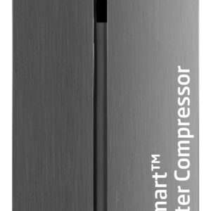 Voltas Beko, A Tata Product 472 L Side by Side Frost Free Refrigerator with ProSmart Inverter Compressor (RSB495/FPV300RXID, INOX steel, Electronic Temperature Control and Display)