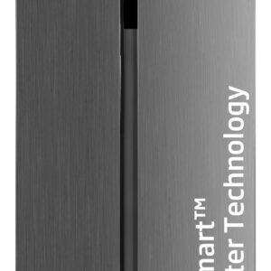 Voltas Beko 563 L Side-by-Side Refrigerator with ProSmart Inverter Compressor and Active Fresh Blue Light (RSB585/FPV300RXID, INOX Steel)