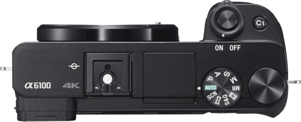 Sony New Alpha ILCE-6100X (Previously ILCE-6100Y) with Upgraded SELP1650 (Ver 2) Power Zoom Lens + SEL55210 Lens | 24.2 MP | APS-C Sensor | Fast Auto Focus | Tiltable LCD – Black - Image 14