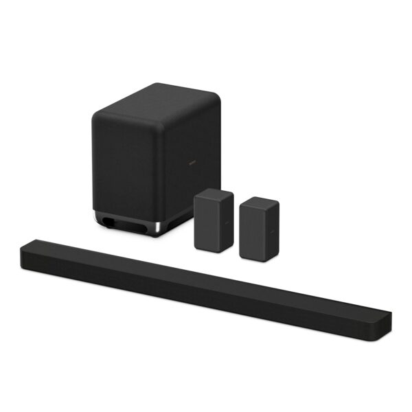Sony New Launch BRAVIA Theatre BAR 9 Premium Soundbar Home Theatre System for TV with 360 Spatial Sound Mapping, IMAX,Dolby Atmos/DTSx (HT-A9000) with subwoofer SW5 & Rear Speaker SA-RS3S-Black - Image 3