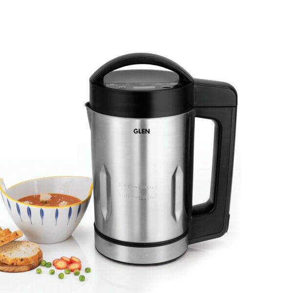 Glen Soup Maker Electric 1.6 Litre, Automatic Blending & Heating with 5 Preset Cooking Functions, 100% Copper Motor, Touch Control Panel, 1040W (SA-3003SM) - Image 4