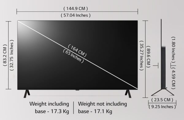 LG 164 cm (65 Inches) OLED B4 Series 4K Ultra HD (3840 x 2160) Smart webOS OLED TV OLED65B46LA - Image 10