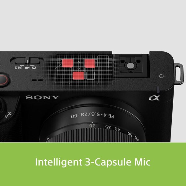 Sony Alpha ZV-E1 Full-Frame Interchangeable-Lens Mirrorless vlog Camera (Body Only)| Made for Creators | 12.1 MP | Artificial Intelligence Based Autofocus | 4K 120p Recording – Black - Image 12