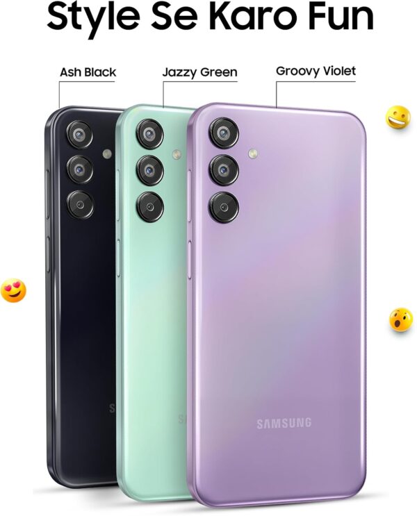 Samsung Galaxy F15 5G (6GB RAM, 128GB Storage) – 6000mAh Battery | sAMOLED Display | 50MP Triple Camera - Image 6