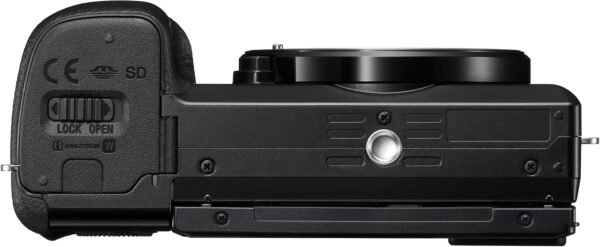 Sony New Alpha ILCE-6100X (Previously ILCE-6100Y) with Upgraded SELP1650 (Ver 2) Power Zoom Lens + SEL55210 Lens | 24.2 MP | APS-C Sensor | Fast Auto Focus | Tiltable LCD – Black - Image 5