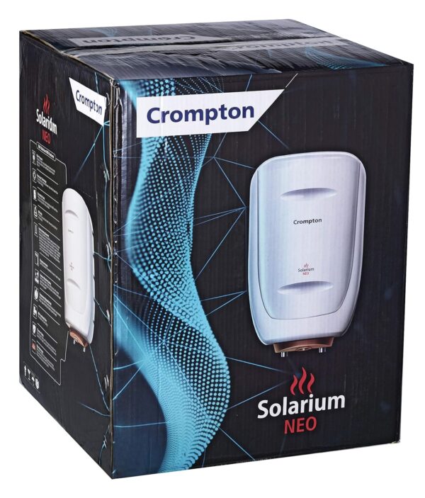 Crompton Solarium Neo 25-L 5 Star Rated Storage Water Heater with Advanced 3 Level Safety (Ivory), Standard - Image 8