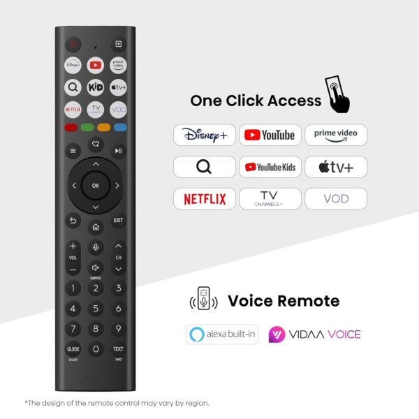 Hisense 215 cm (85 inches) U7Q Series 4K Ultra HD Smart QLED Mini LED TV 85U7Q (Black) - Image 8