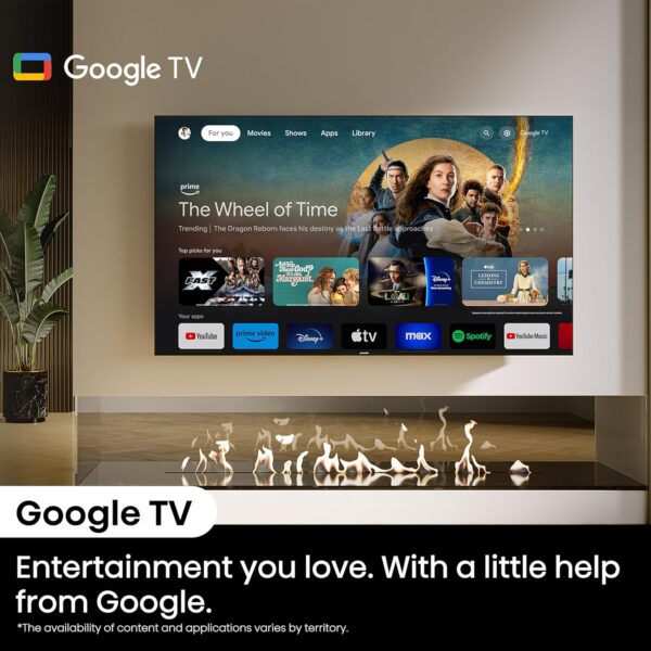 Hisense 108 cm (43 inches) E43N Series Full HD Smart Google LED TV 43E43N (Black) - Image 14