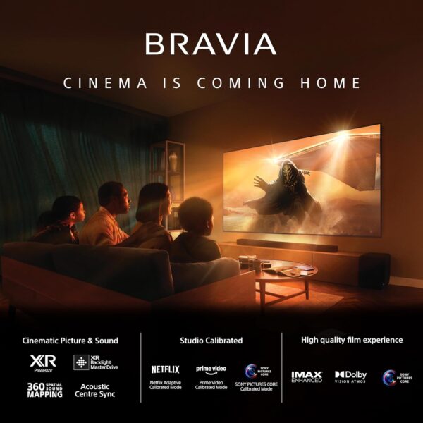 Sony 164 cm (65 inches) BRAVIA 5 Series 4K Ultra HD Smart Mini LED Google TV K-65XR55A - Image 6