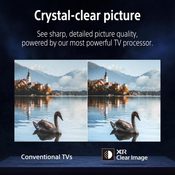 Sony 164 cm (65 inches) BRAVIA 7 4K Ultra HD AI Smart Mini LED Google TV K-65XR70 (Black) - Image 13