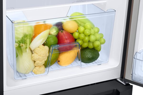 Samsung 189L 5 Star Inverter Direct-Cool Single Door Refrigerator Appliance (RR21C2H25DX/HL,Luxe Brown) Base Stand Drawer - Image 9