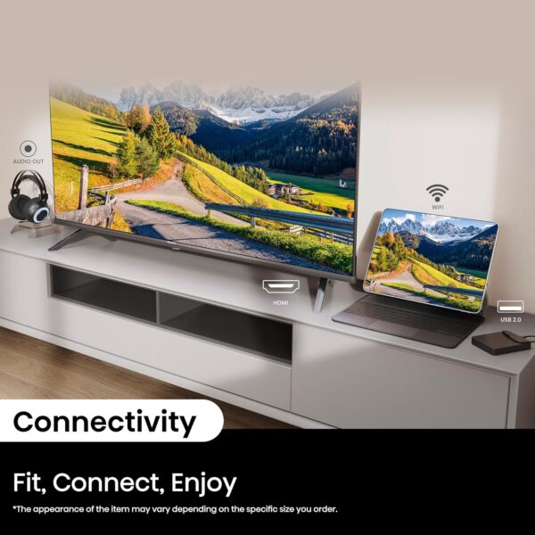 Hisense 108 cm (43 inches) E43N Series Full HD Smart Google LED TV 43E43N (Black) - Image 7