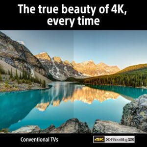 Sony 43 Inch 4K Ultra HD Smart LED Google TV – BRAVIA 2M2 Series (Model K-43S25M2) with Dolby Atmos, Google TV, Apple AirPlay 2, Alexa – 2025 Model